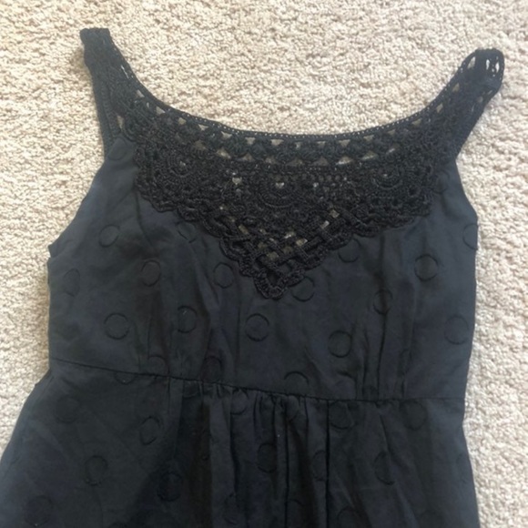 🔴CYNTHIA STEFFE Black Polka Dot Dress - Picture 6 of 6